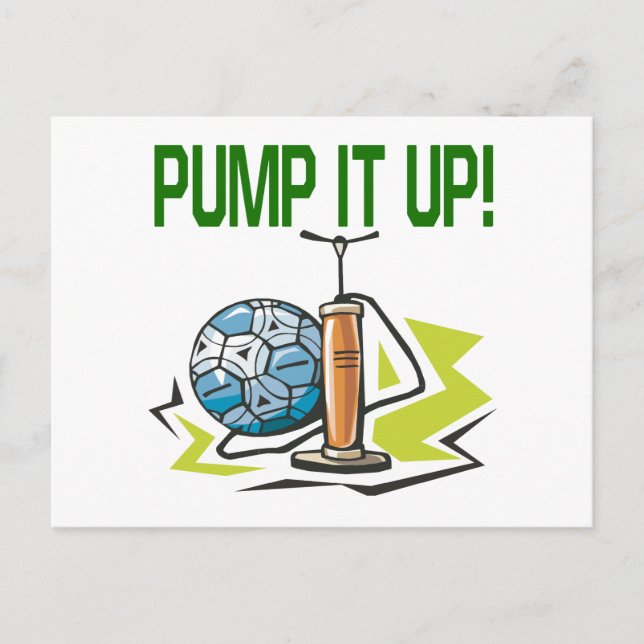 Pump It Up Postcard (Front)