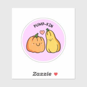 Pump-kin Squash Friendship Pun Die-Cut