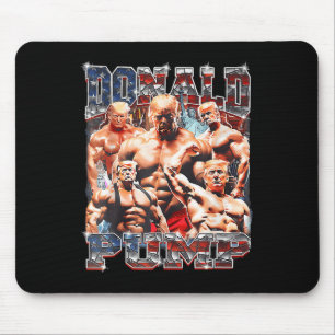 Pump Make America Strong Again Trump 2024 Mouse Pad