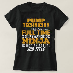 Pump Technician T-Shirt