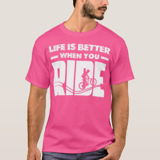 Pump Track Bicycle Chain Ring Mountain Bike Bmx St T-Shirt