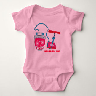 pump up the jam! baby bodysuit