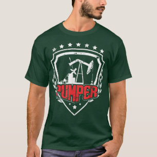 Pumper Oil Well Oilfeild Oilfield Trash Oilfield T-Shirt