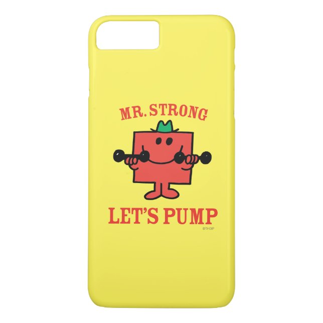 Pumping Iron With Mr. Strong Case-Mate iPhone Case (Back)