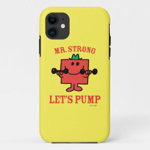 Pumping Iron With Mr. Strong Case-Mate iPhone Case