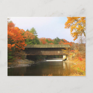 Pumping Station Bridge Greenfield MA Postcard