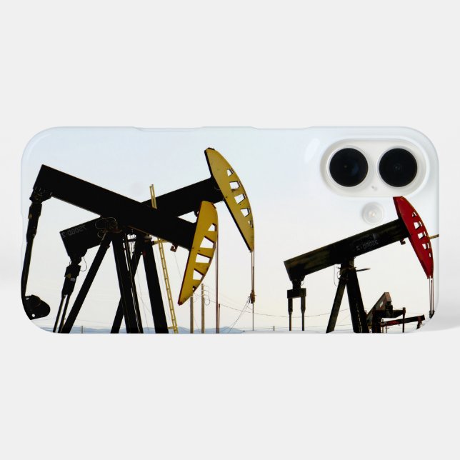 Pumpjacks in Taft California Case-Mate iPhone Case (Back (Horizontal))