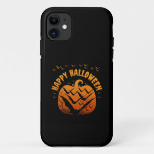 PUMPKIN AND BATS HALLOWEEN COSTUME Case-Mate iPhone CASE