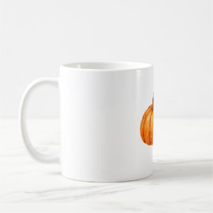 Pumpkin and Fallen Acorns Coffee Mug