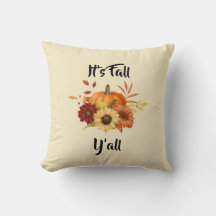 Pumpkin and Flowers - Rustic Autumn Farmhouse