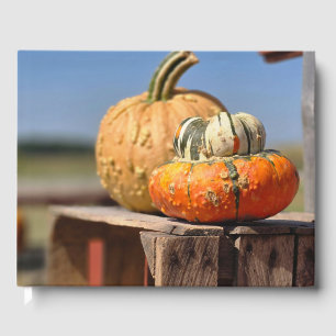 Pumpkin and gourd guest book
