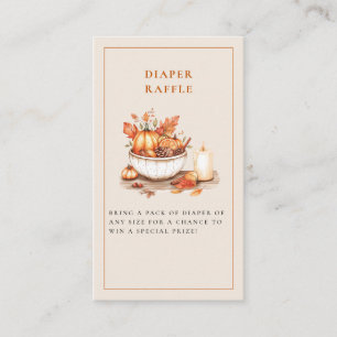Pumpkin and Spice and Everything Nice Baby Shower Enclosure Card