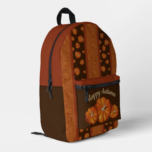 Pumpkin Backpack (Back Corner Left)
