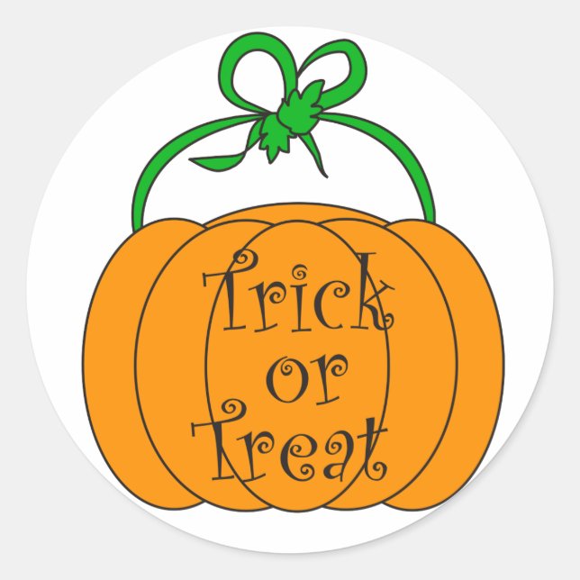 Pumpkin bag - Sticker (Front)