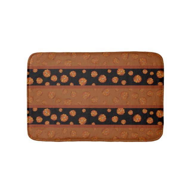 Pumpkin Bath Mats (Front)