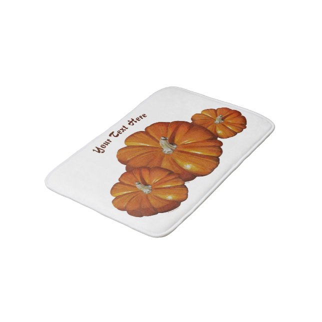 Pumpkin Bath Mats (Angled)