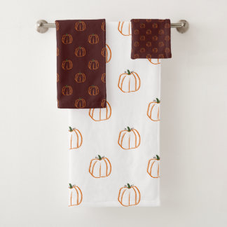 Pumpkin Bathroom set