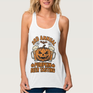 Pumpkin Beer Tasting Vintage Halloween Shirt Desig