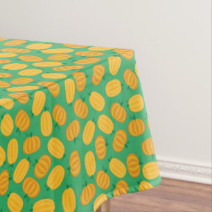 Pumpkin Birthday Party Kids Tablecloth