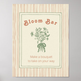 Pumpkin: Bloom Bar Sign
