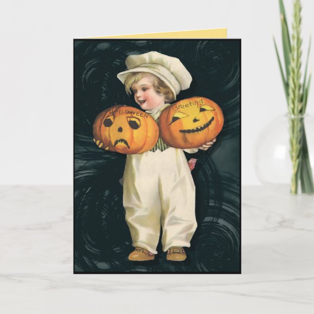 Pumpkin Boy Card (Front)