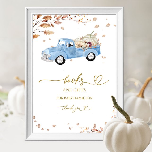 Pumpkin Boy Fall Books For Baby Sign (Creator Uploaded)