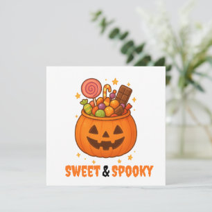 Pumpkin Bucket Full of Sweet - Halloween 
