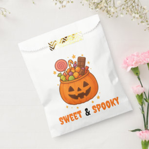 Pumpkin Bucket Full of Sweet - Halloween Favour Bags