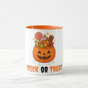 Pumpkin Bucket Full of Sweet - Halloween Mug