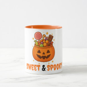 Pumpkin Bucket Full of Sweet - Halloween Mug
