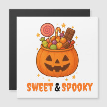 Pumpkin Bucket Full of Sweet - magnet