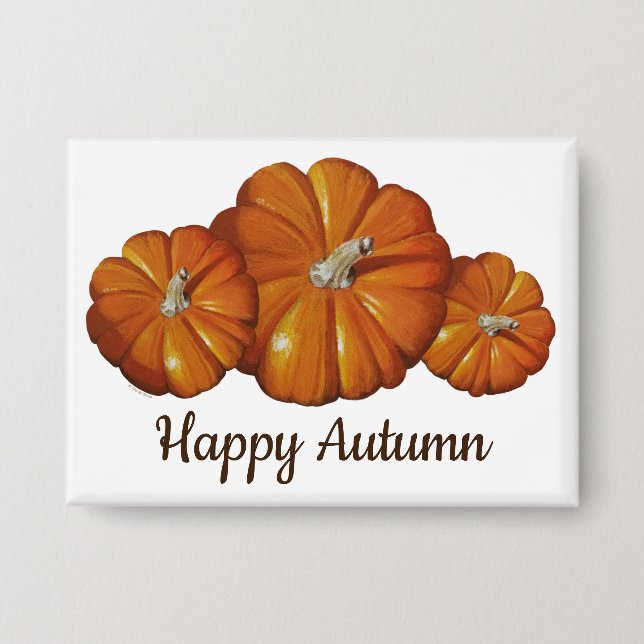 Pumpkin Button (Front)