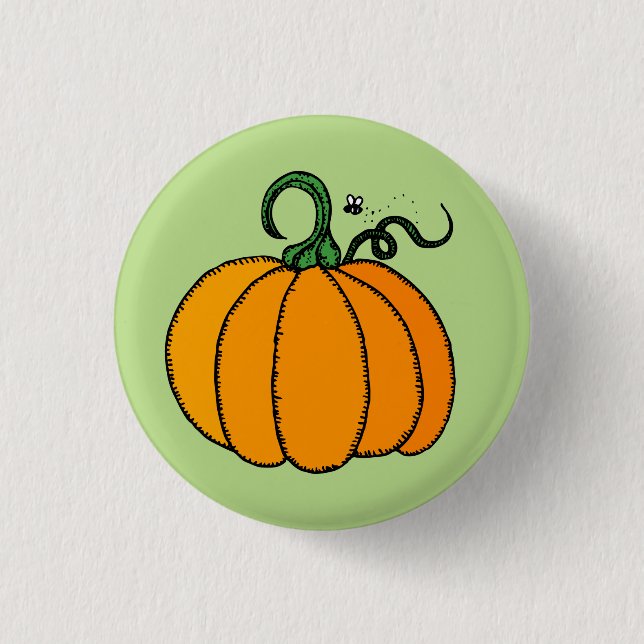 Pumpkin Button (Front)