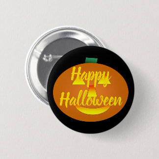 Pumpkin Button pin