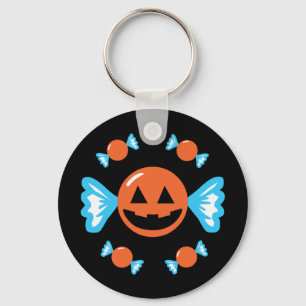 Pumpkin Candy Key Ring