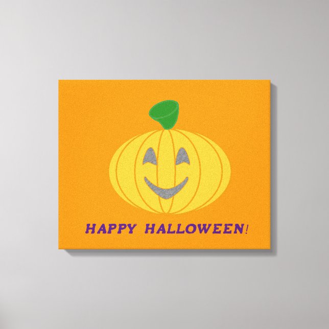 Pumpkin Canvas Print (Front)