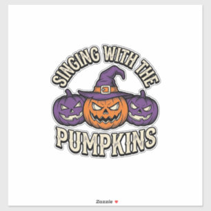 Pumpkin Carols Shirt Vintage Halloween Choir Pumpk