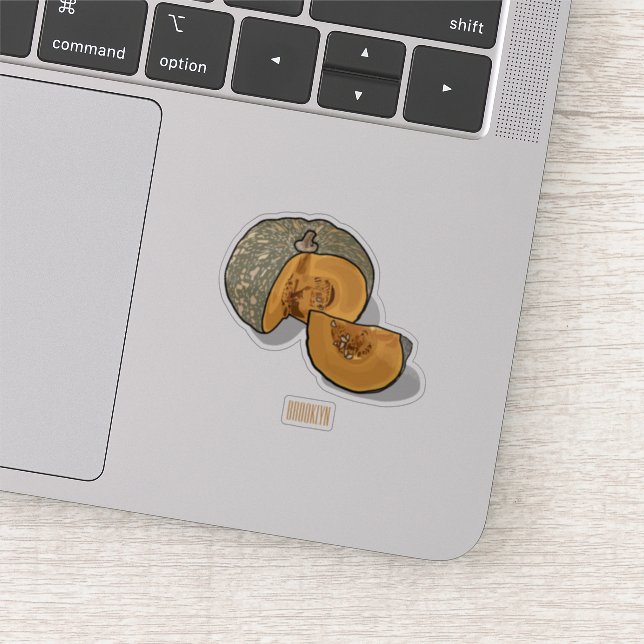 Pumpkin cartoon illustration (Detail)