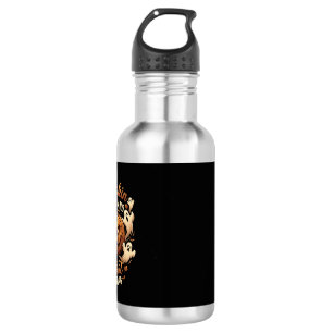 Pumpkin Carving Ghost Hunting Halloween Scary Flyi 532 Ml Water Bottle