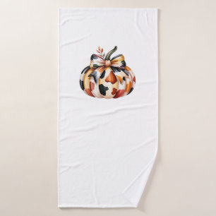 pumpkin Classic T-Shirt Bath Towel