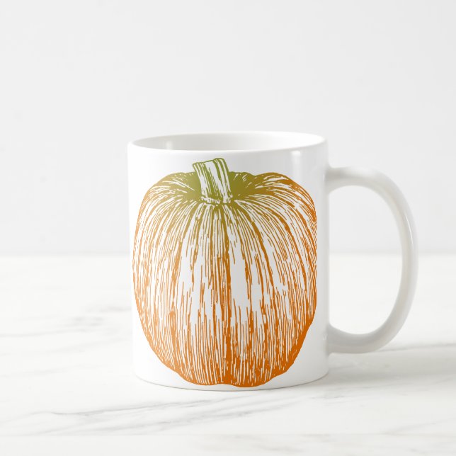 Pumpkin Coffee Mug (Right)