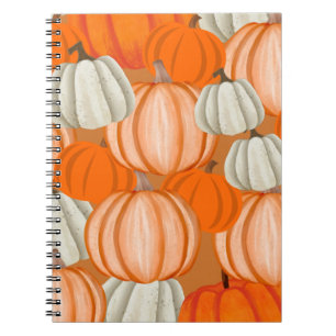 Pumpkin Collage Notebook – Autumn Aesthetic 