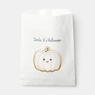 Pumpkin Cookie Smile Halloween Favour Bags