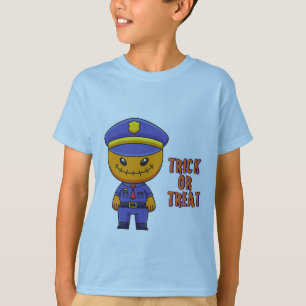 Pumpkin Cop: Funny Halloween T-Shirt