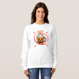 Pumpkin cup sweatshirt