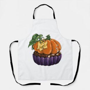 Pumpkin Cupcake Apron