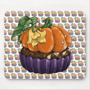 Pumpkin Cupcake Mouse Pad