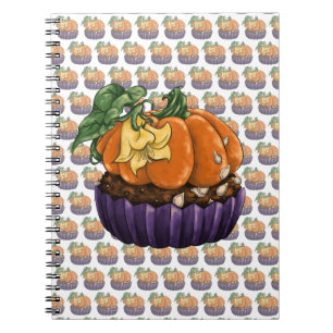 Pumpkin Cupcake Notebook
