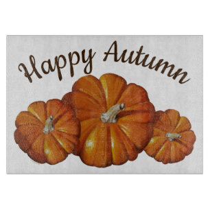 Pumpkin Cutting Board