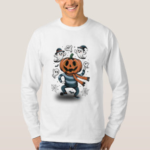 Pumpkin Dance Party – Fun Halloween Design T-Shirt